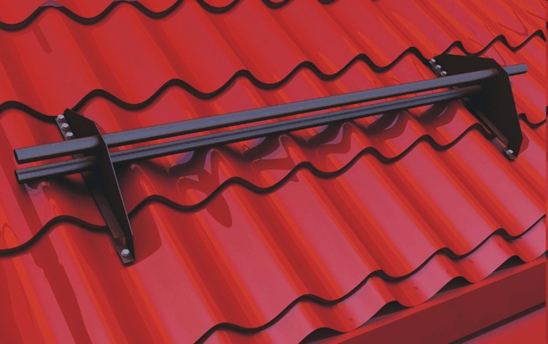 Снегозадержатель для крыши: изготовление устройства своими руками