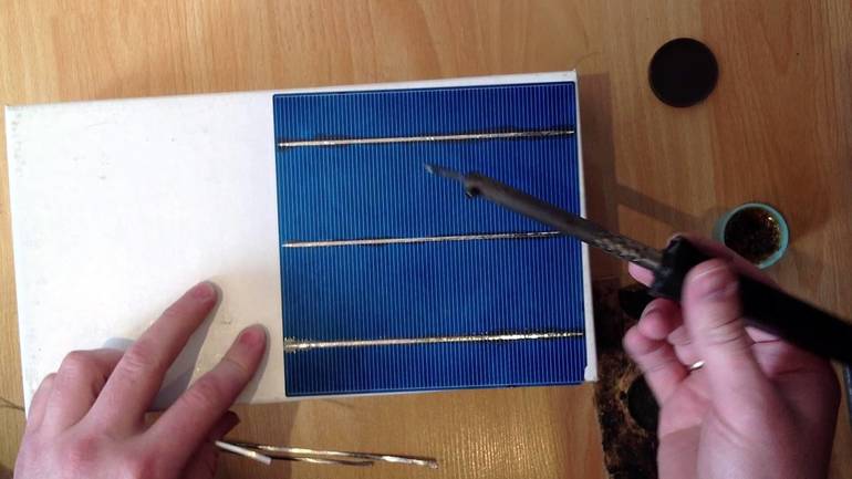 Панели для сборки солнечной батареи