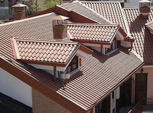 Дизайн крыши дома - фото