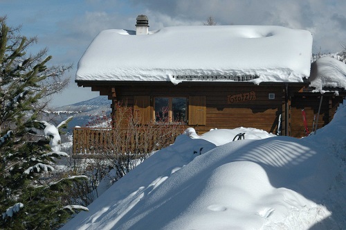 Давление снега на крышу дома