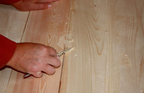 как восстановить деревянный пол