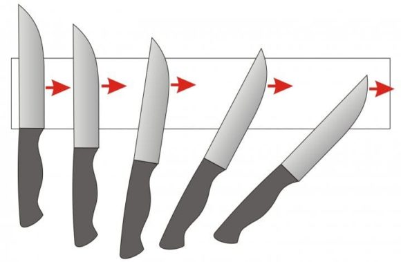 как заточить нож