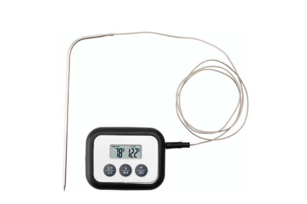 ФАНТАСТ Термометр/таймер для мяса, цифровой черный - 499 руб